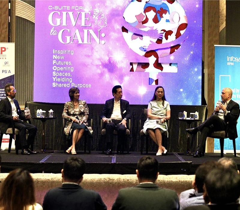 IBPAP Infosys C Suite Forum Give to Gain