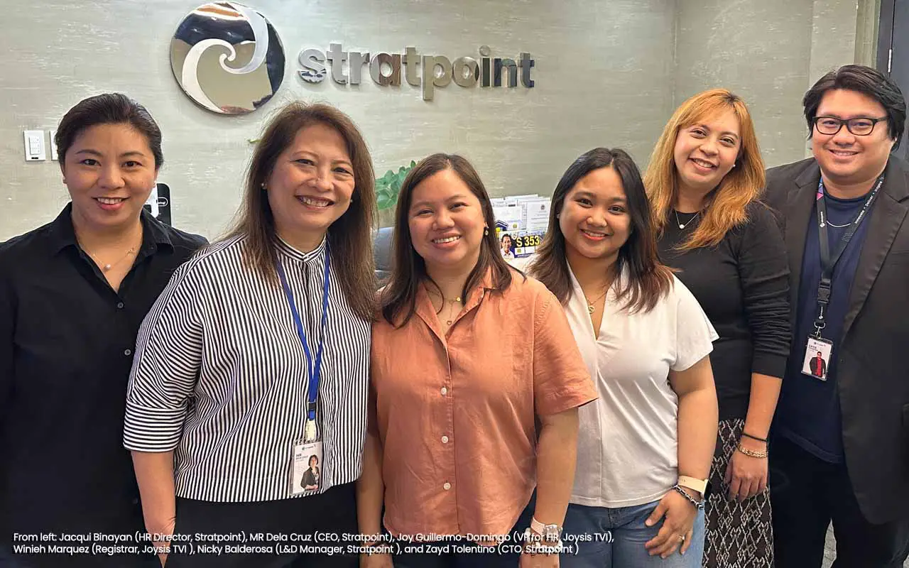 Stratpoint Partners with TESDA and Joysis TVI to Empower Young Tech Talents Header