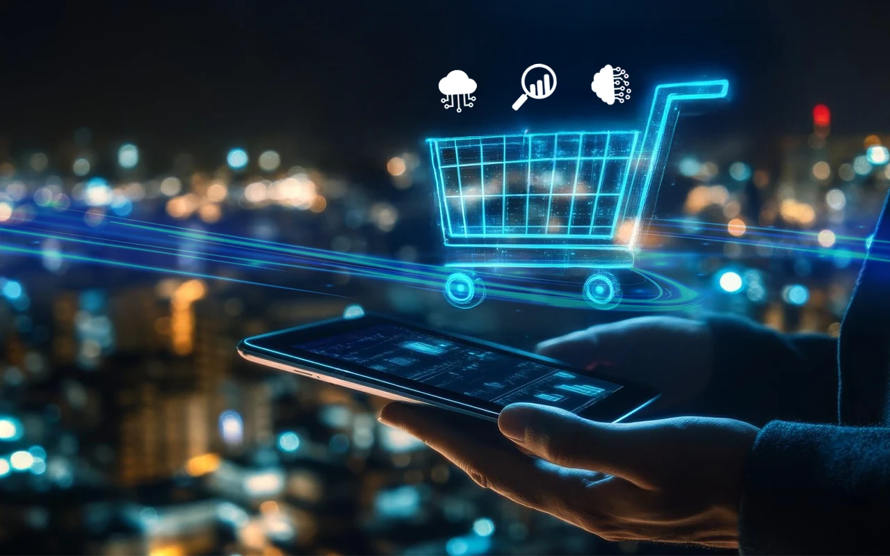 Transforming Commerce with Cloud, Data, and AI header