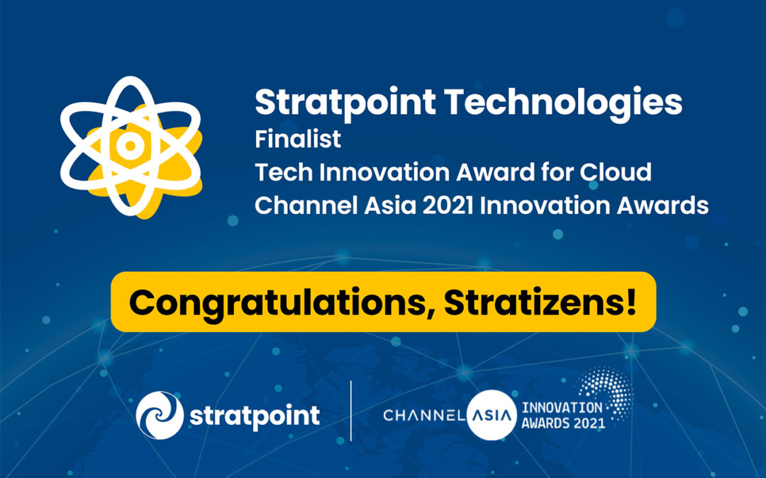 Stratpoint recognized in the Channel Asia 2021 Innovation Awards